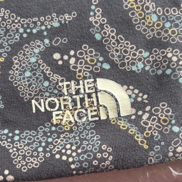 The North Face Women's Blue and Gray Patterned Tank Top - Picture 2 of 4
